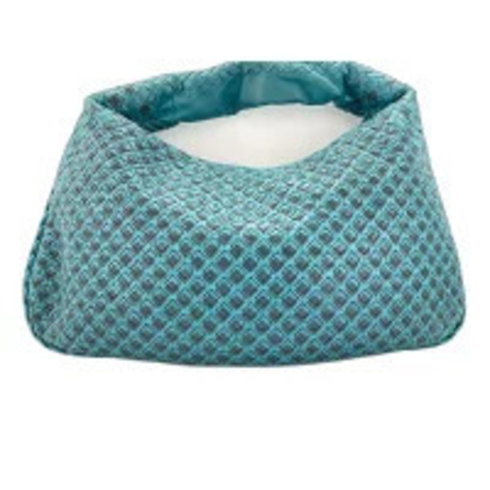 Bottega Veneta Hobo Shoulder Bag Leather Blue